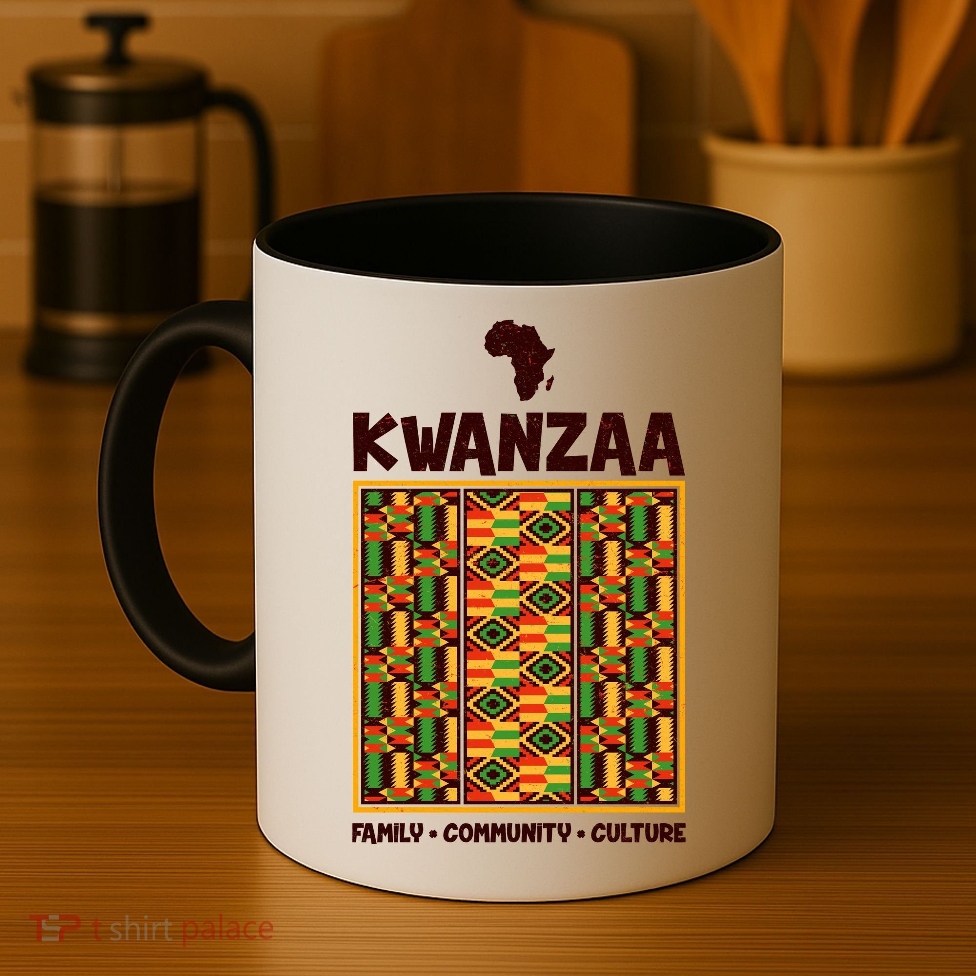 Kwanzaa Family Community Culture Coffee Mug