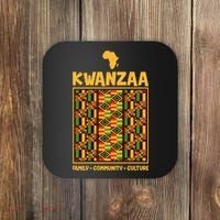Kwanzaa Family Community Culture Coaster thumb 0
