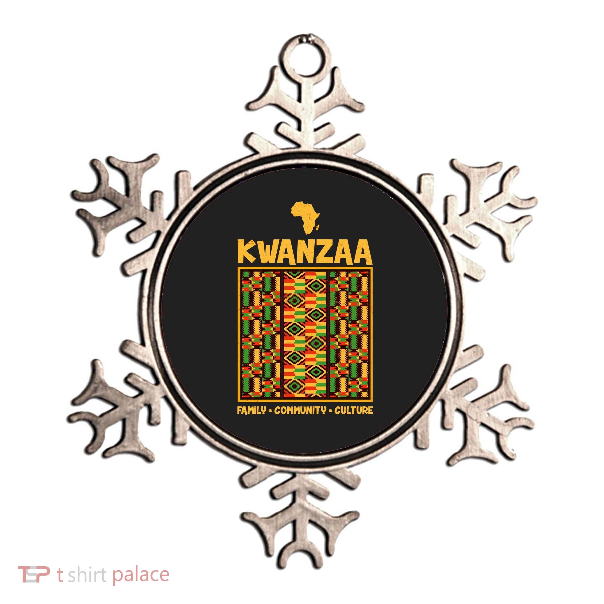 Kwanzaa Family Community Culture Ornament