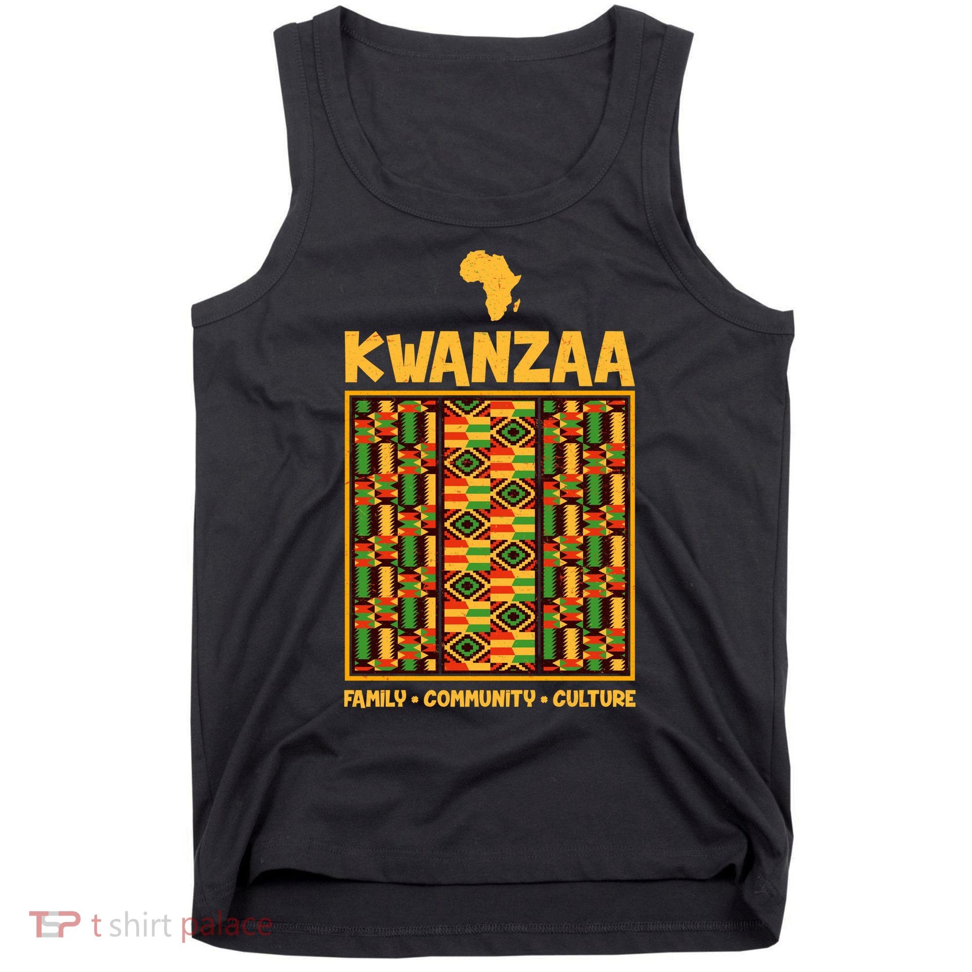 Kwanzaa Family Community Culture Tank Top