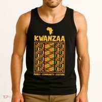Kwanzaa Family Community Culture Tank Top thumb 3
