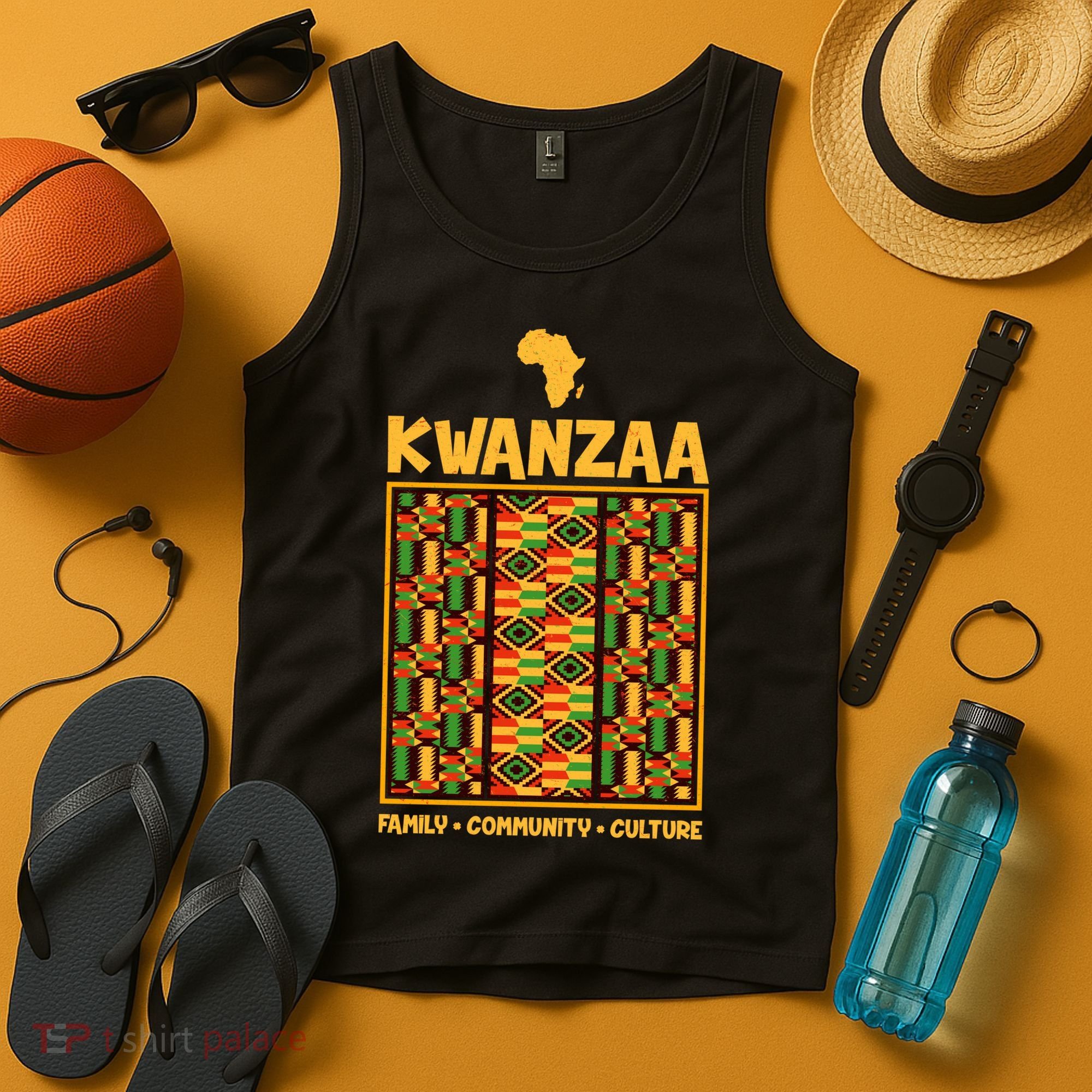 Kwanzaa Family Community Culture Tank Top