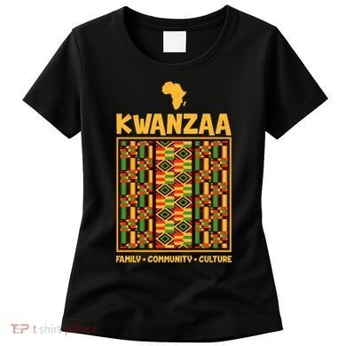 Kwanzaa Family Community Culture Women's T-Shirt