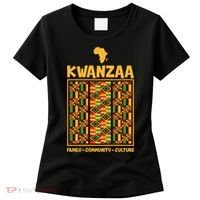 Kwanzaa Family Community Culture Women's T-Shirt thumb 0