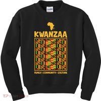 Kwanzaa Family Community Culture Kids Sweatshirt thumb 0