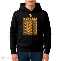 Kwanzaa Family Community Culture Kids Hoodie thumb 4
