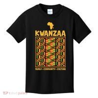 Kwanzaa Family Community Culture Kids T-Shirt thumb 0