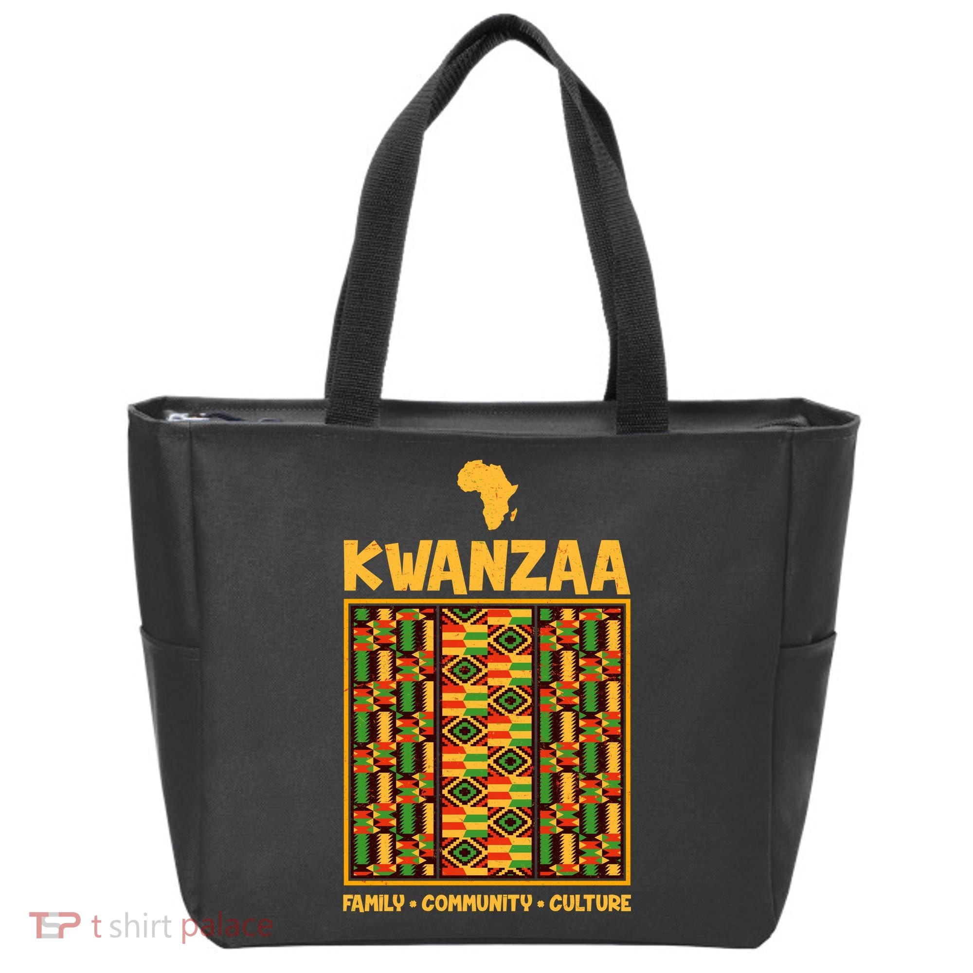 Kwanzaa Family Community Culture Tote Bag