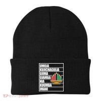 Kwanzaa Holiday Principles Kinara Candles Beanie thumb 0