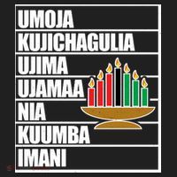 Kwanzaa Holiday Principles Kinara Candles Beanie thumb 2