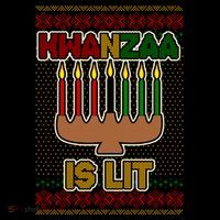 Kwanzaa is Lit Kinara Candles Ugly Kwanzaa Sweater Coffee Mug thumb 5