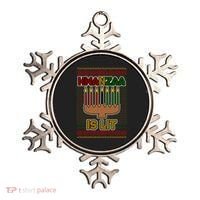 Kwanzaa is Lit Kinara Candles Ugly Kwanzaa Sweater Ornament thumb 0