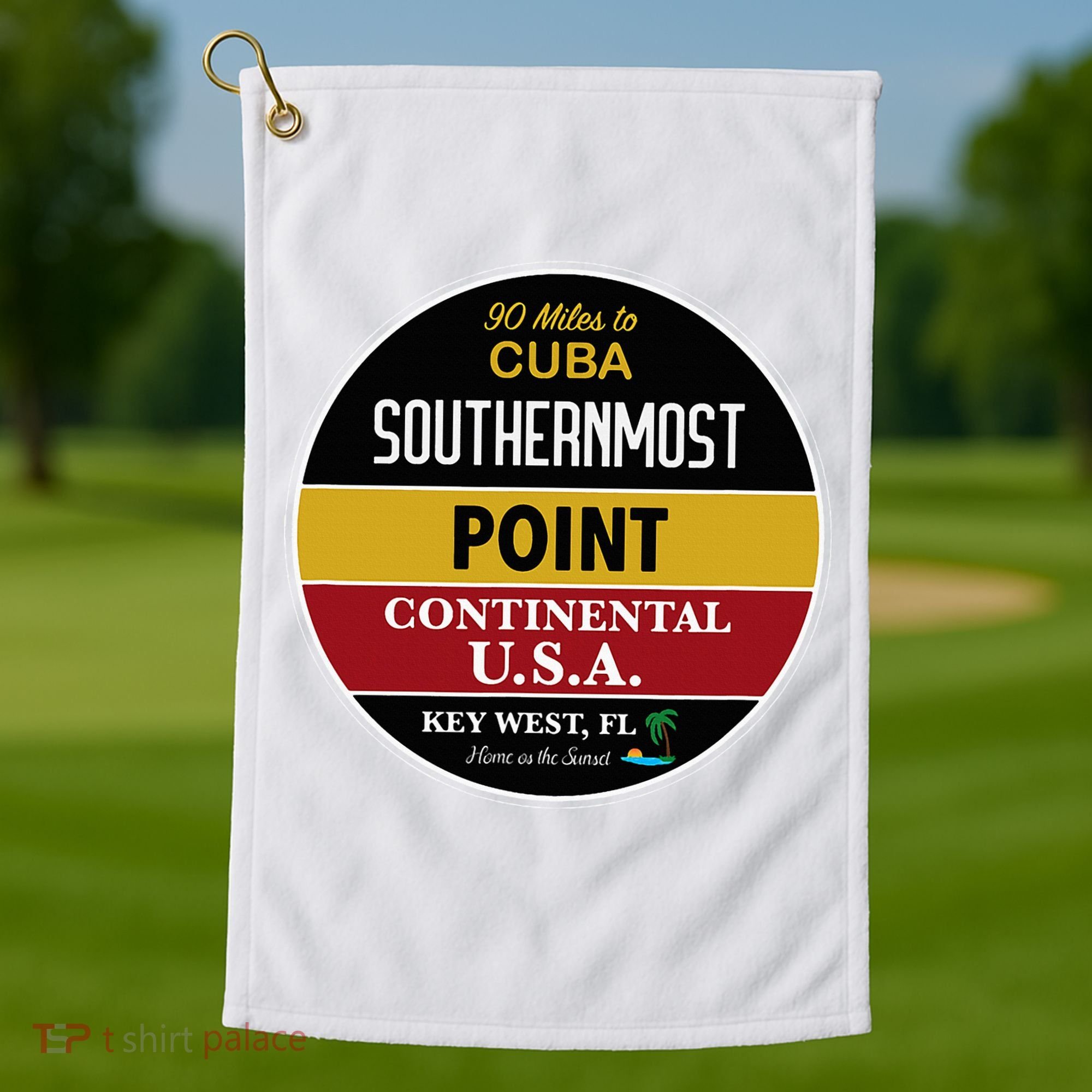 Key West Buoy Golf Towel