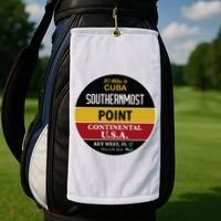 Key West Buoy Golf Towel thumb 2