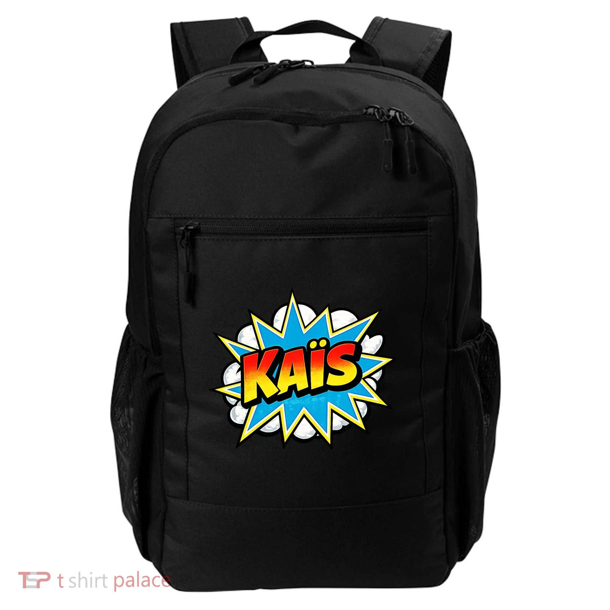 Kais Warmly Comic Name Retro Backpack