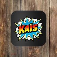 Kais Warmly Comic Name Retro Coaster thumb 0
