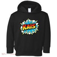 Kais Warmly Comic Name Retro Toddler Hoodie thumb 0