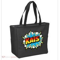 Kais Warmly Comic Name Retro Tote Bag thumb 2