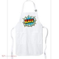 Kais Warmly Comic Name Retro Apron thumb 0