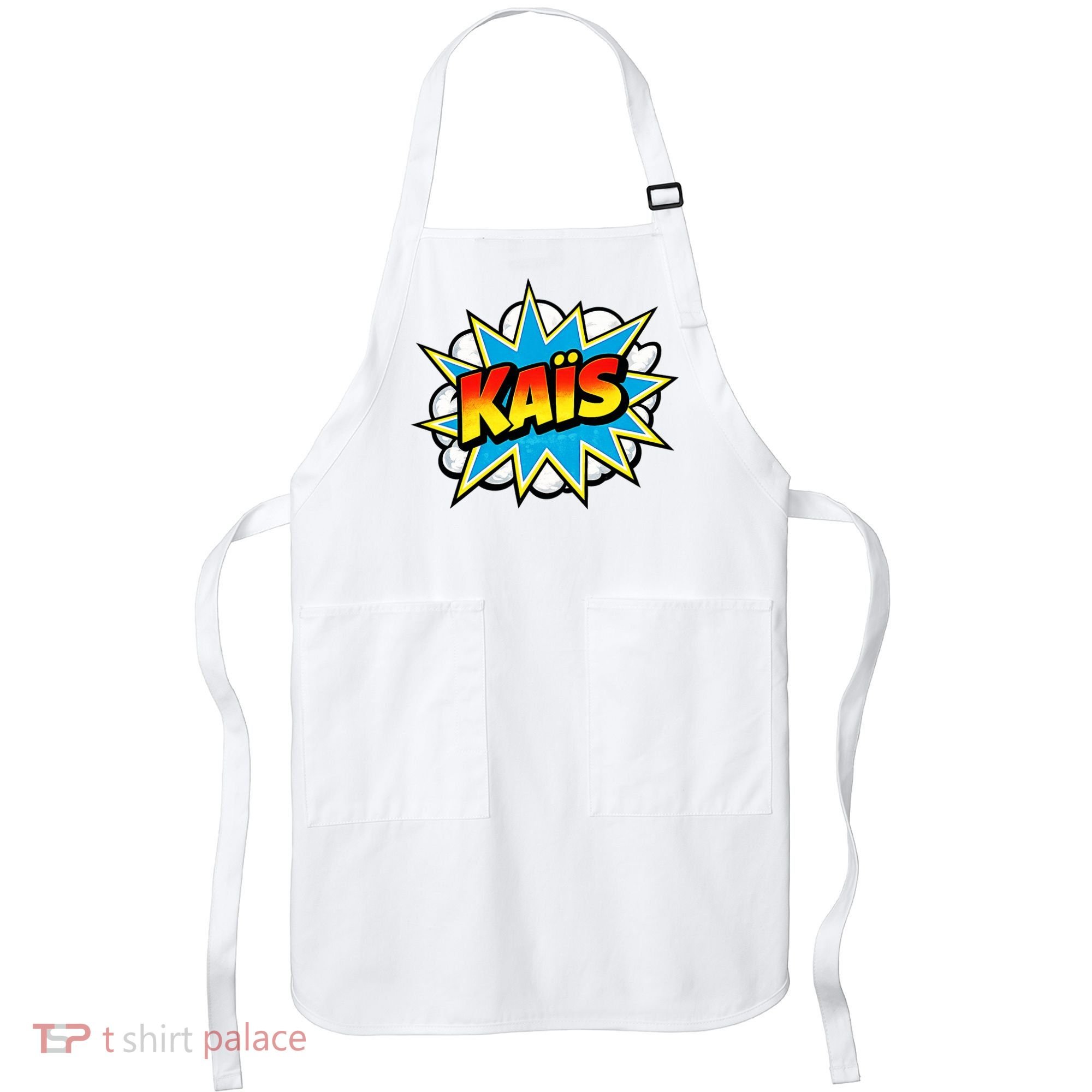 Kais Warmly Comic Name Retro Apron