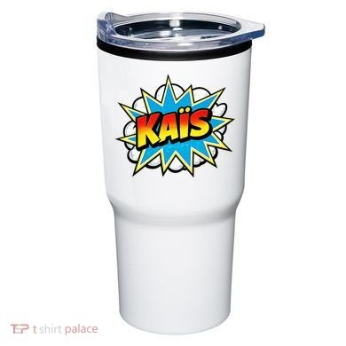 Kais Warmly Comic Name Retro Tumbler