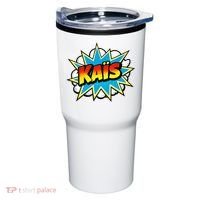 Kais Warmly Comic Name Retro Tumbler thumb 0