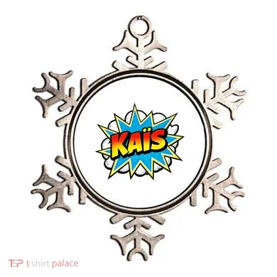 Kais Warmly Comic Name Retro Ornament