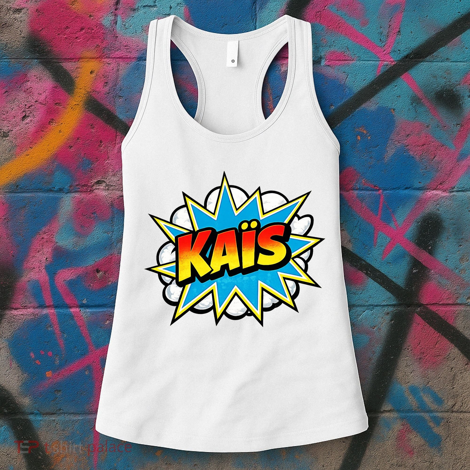 Kais Warmly Comic Name Retro Women's Tank Top
