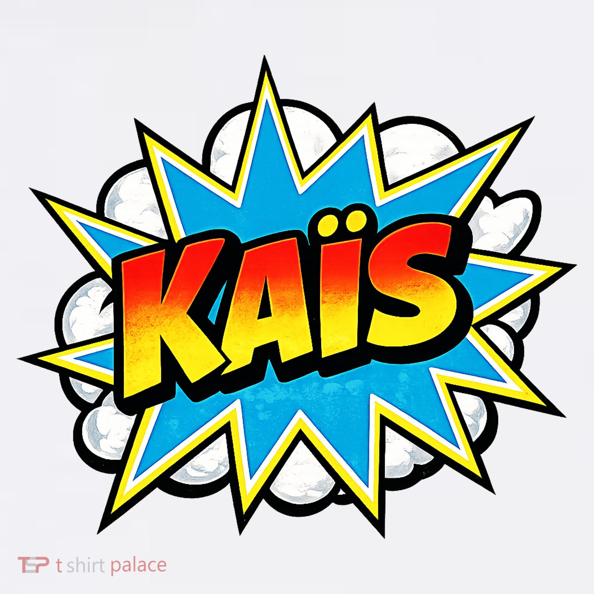 Kais Warmly Comic Name Retro Baby Bodysuit