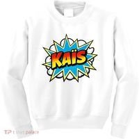 Kais Warmly Comic Name Retro Kids Sweatshirt thumb 0