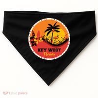 Key West Circular Logo USA-Made Doggie Bandana thumb 0