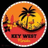 Key West Circular Logo Backpack thumb 2