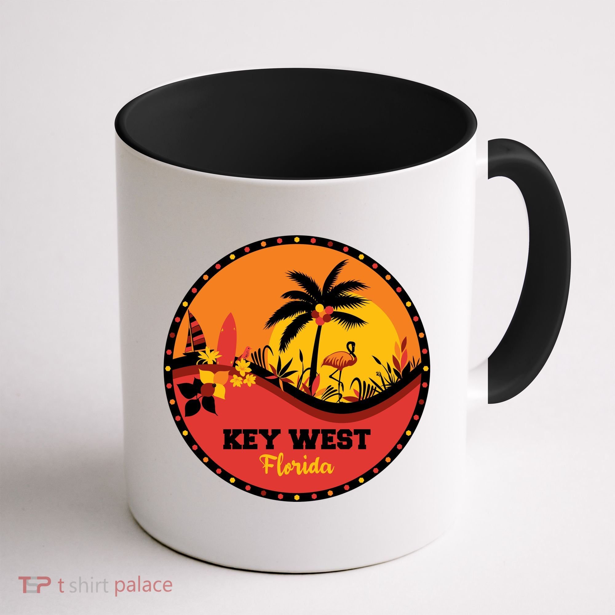 Key West Circular Logo Coffee Mug
