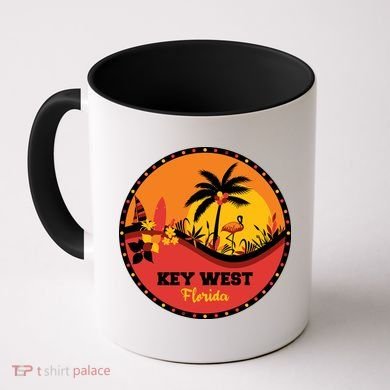 Key West Circular Logo Coffee Mug