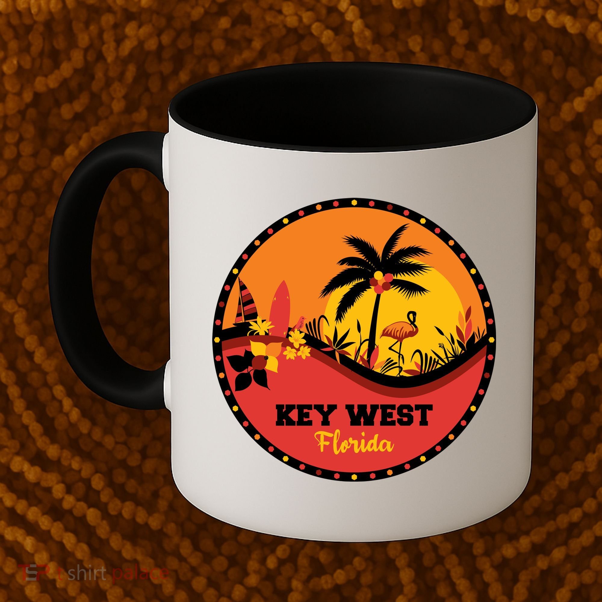 Key West Circular Logo Coffee Mug