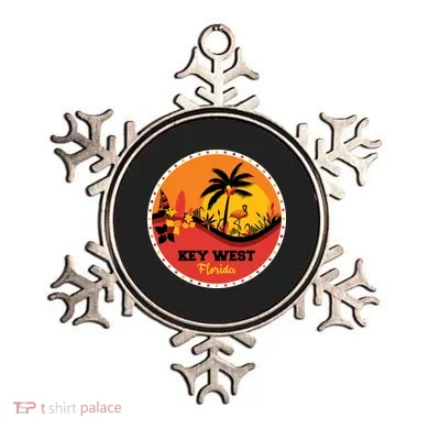 Key West Circular Logo Ornament