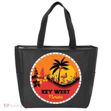 Key West Circular Logo Tote Bag