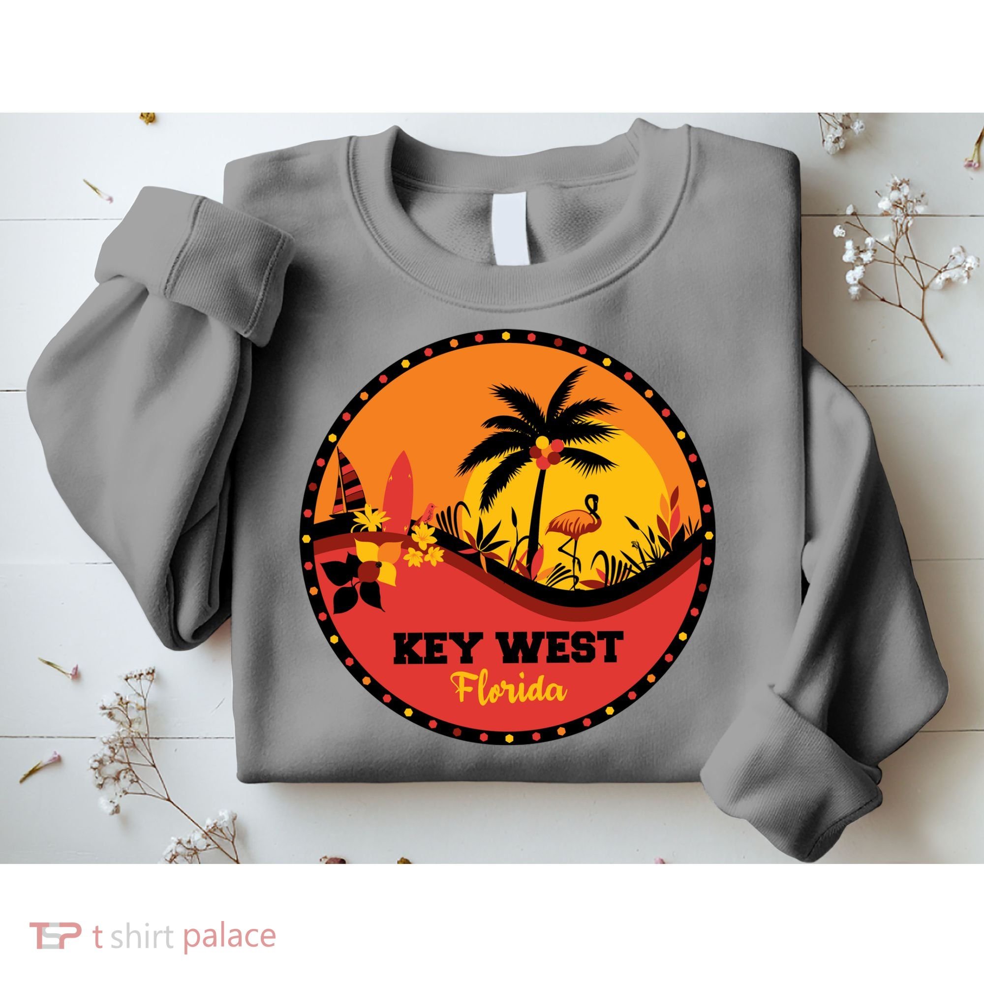 Key West Circular Logo Sweatshirt
