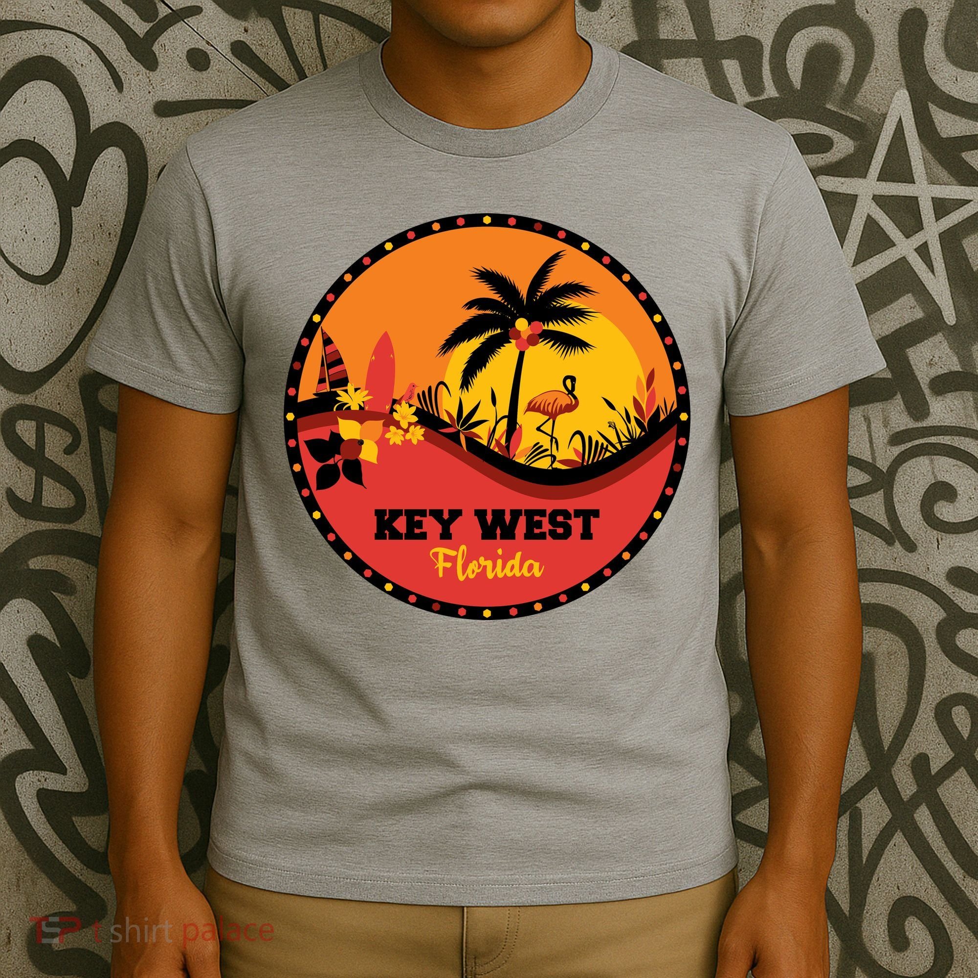 Key West Circular Logo T-Shirt