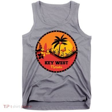 Key West Circular Logo Tank Top