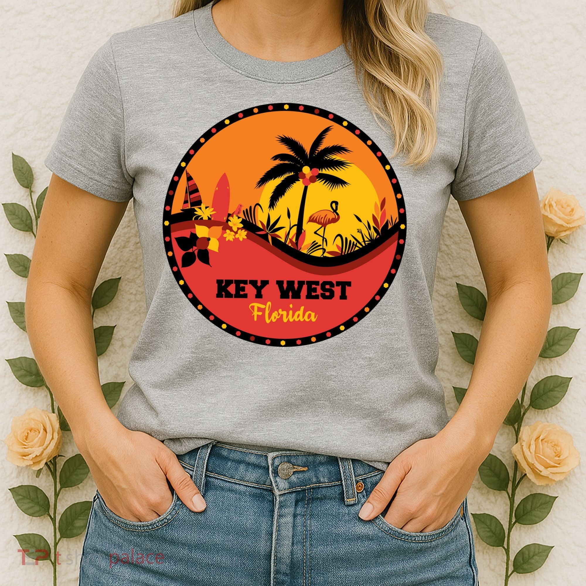 Key West Circular Logo Women's T-Shirt