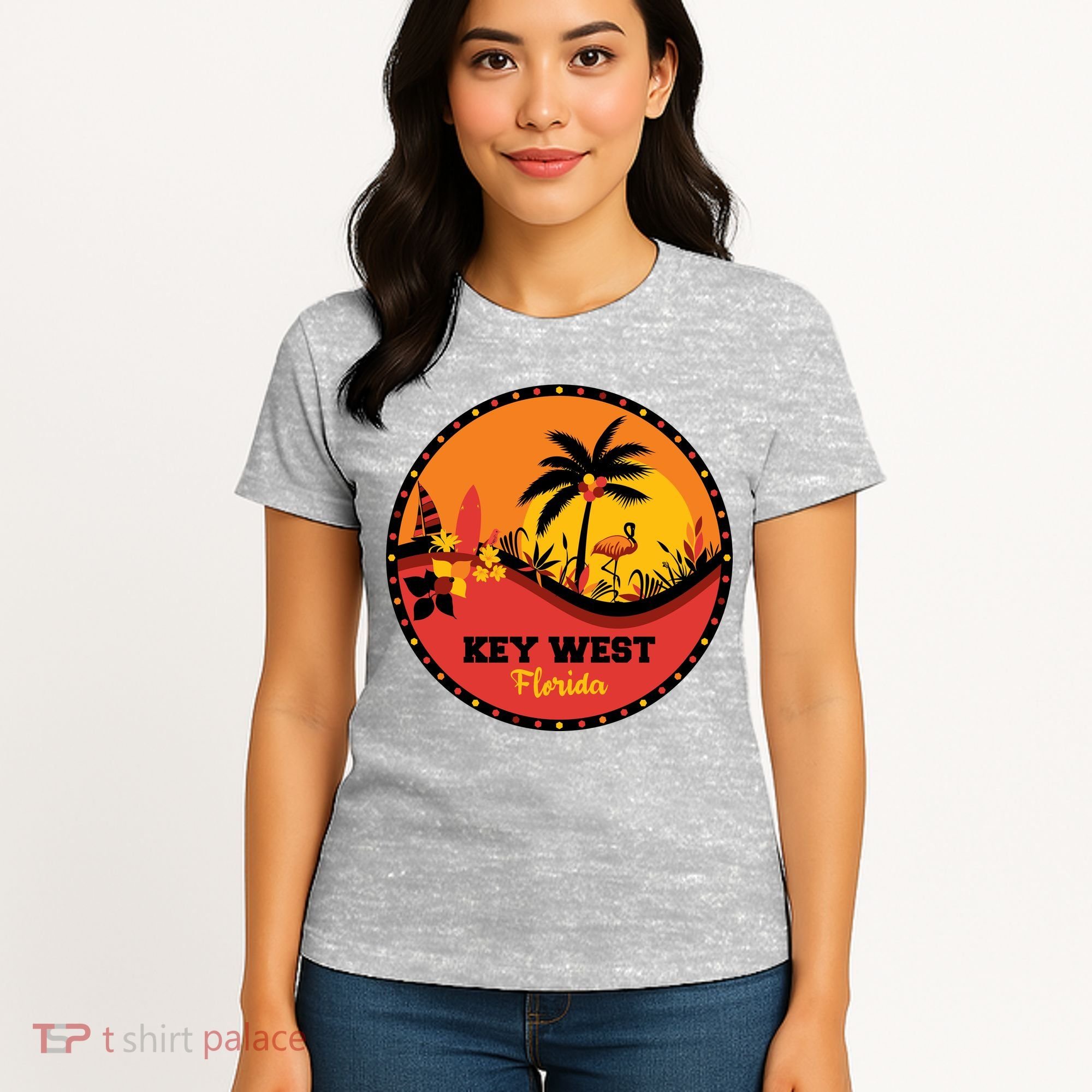 Key West Circular Logo Women's T-Shirt