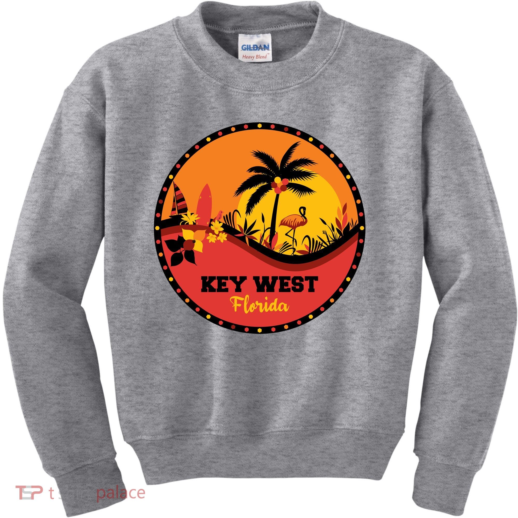 Key West Circular Logo Kids Sweatshirt