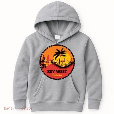 Key West Circular Logo Kids Hoodie