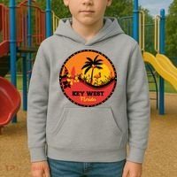 Key West Circular Logo Kids Hoodie thumb 2