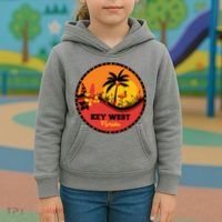 Key West Circular Logo Kids Hoodie thumb 3