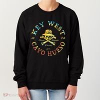 Key West Cayo Hueso Fl Jolly Roger Women's Sweatshirt thumb 0