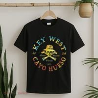 Key West Cayo Hueso Fl Jolly Roger T-Shirt thumb 2