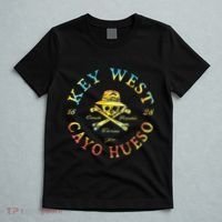 Key West Cayo Hueso Fl Jolly Roger T-Shirt thumb 5