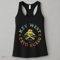 Key West Cayo Hueso Fl Jolly Roger Women's Tank Top thumb 3